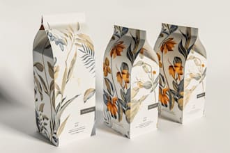 redesign or edit product label and packaging box