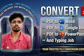 convert pdf to word or pdf to excel