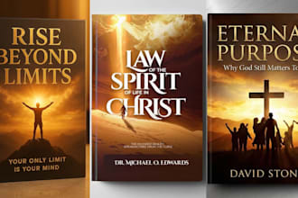 design amazon kdp book cover and kindle ebook cover