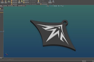 create stl models for logo keychains