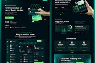 create a fintech website fintech app fintech banking loan app