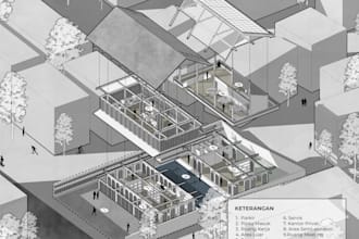 do professional 3d exploded axonometric diagrams