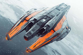 do sci fi spaceship design