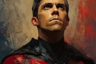 draw amazing superhero portraits and caricatures