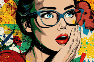 draw an awesome wpap pop art