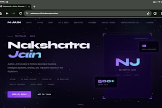 design and develop a modern conversion focused website