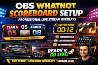 whatnot product listing, whatnot liveshow, ecommerce store, whatnot scoreboard