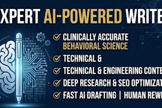 write expert SEO articles and blog posts using ai and human touch
