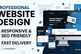 design and develop a responsive website