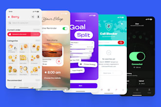 design and develop mobile apps for ios and android
