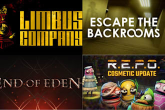 design a professional horror steam capsule, steam header capsule artwork for you