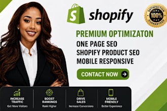 shopify seo optimization and shopify on page optimization