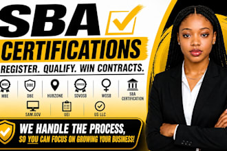 apply mbe, dbe, hubzone, sdvosb, wosb, sba certification, sam gov, uei, US llc