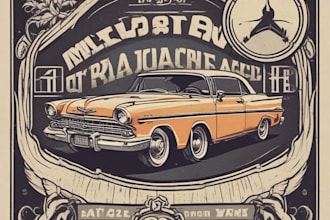 design a retro vintage logo