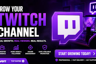 organically promote and bring the live viewers to your twitch channel
