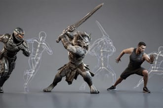 do 3d weapon design combat 3d model weapon rigging mixamo rigging for game asset
