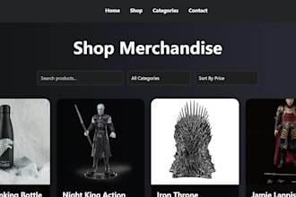 make custom mern ecommerce website