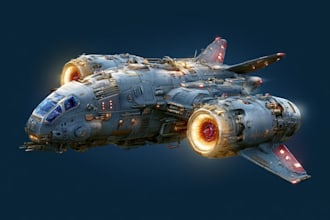 do sci fi spaceship design