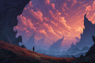 create concept art and illustration
