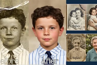upscale image enhance photo and restore quality of photos and images
