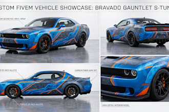 create fiverm livery, fivem car model, gta v addon car, els police car, vehicle