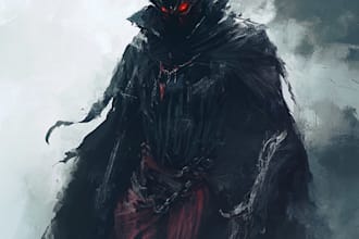 do horror character design