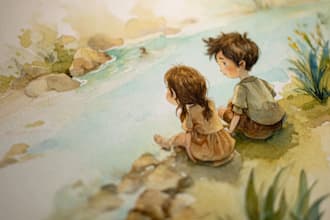 illustrate whimsical and professional children books
