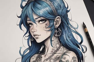 make your dream anime tattoo design