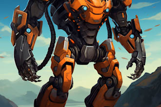 draw your  armor character,