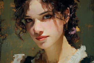 paint custom oil painting illustration