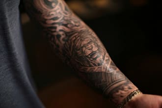 create custom the sleeve tattoo design