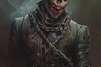 do horror character design