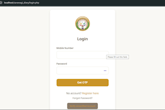 build a PHP mysql web app with login, registration, and full crud system