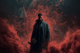 design premium dark romance, gothic and fantasy book covers