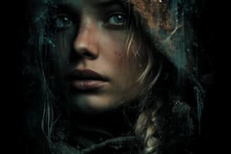 fantasy book cover design or fantasy book cover