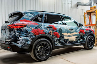 design custom vehicle wraps printing services available