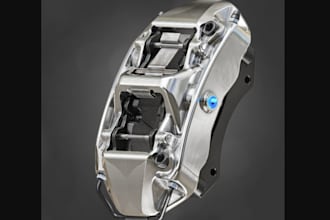 create 3d caliper disc, brake model, knuckle, car  drum, bearing,shaft,brake pad