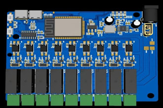 do electronic pcb design, pcb review and schematic design with gerber file