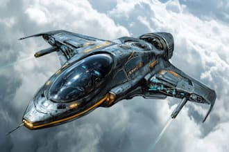 do sci fi spaceship design