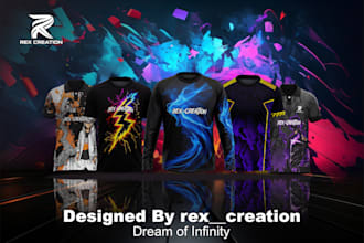 do sublimation,esportsjersey and jaket designs