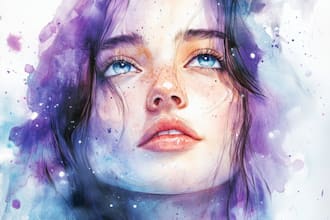 draw a watercolor illustration
