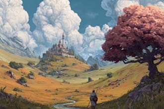 draw your fantasy character illustration