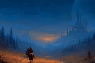 draw your fantasy scene