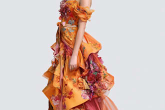 design fashion collection, fashion illustration