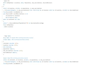 write expert sql queries for database development and data extraction
