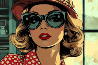 draw comic book, comic illustration
