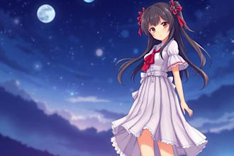 create anime, manga art sfw or nsfw