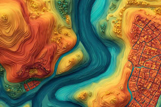 design unique vector or isometric map art