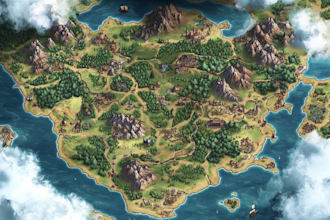 design custom vintage treasure maps and fantasy maps