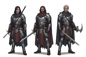 create dnd or rpg characters